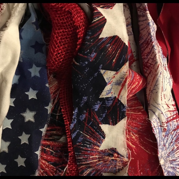 Nautical - Patriotic Themed Rag Banner - Picture 3 of 3